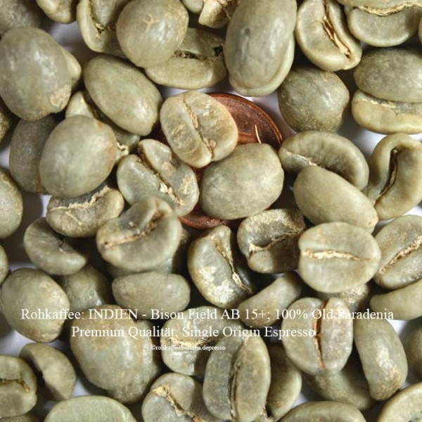 INDIEN - Bison Field A17+; 100% Old Paradenia - Premium Qualität, Single Origin Espresso