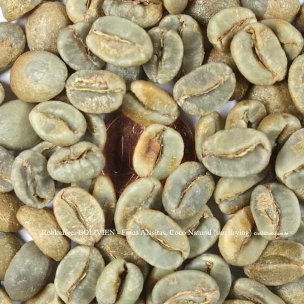 BOLIVIEN - Finca Alasitas, Red Caturra, Coco Natural (sun drying), Grand Cru Café****